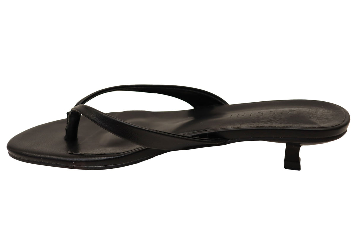 Billini Corri Womens Comfortable Low Heel Thongs Sandals