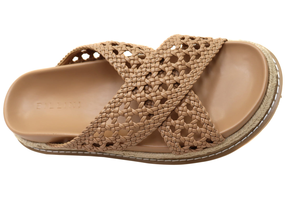 Billini Atzi Womens Comfortable Platform Slides Sandals