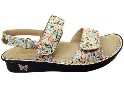 Alegria Verona Womens Comfortable Leather Sandals Summer Thyme