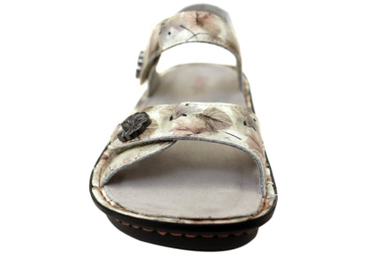 Alegria Vienna Womens Comfortable Leather Sandals Soft As I Leaf You