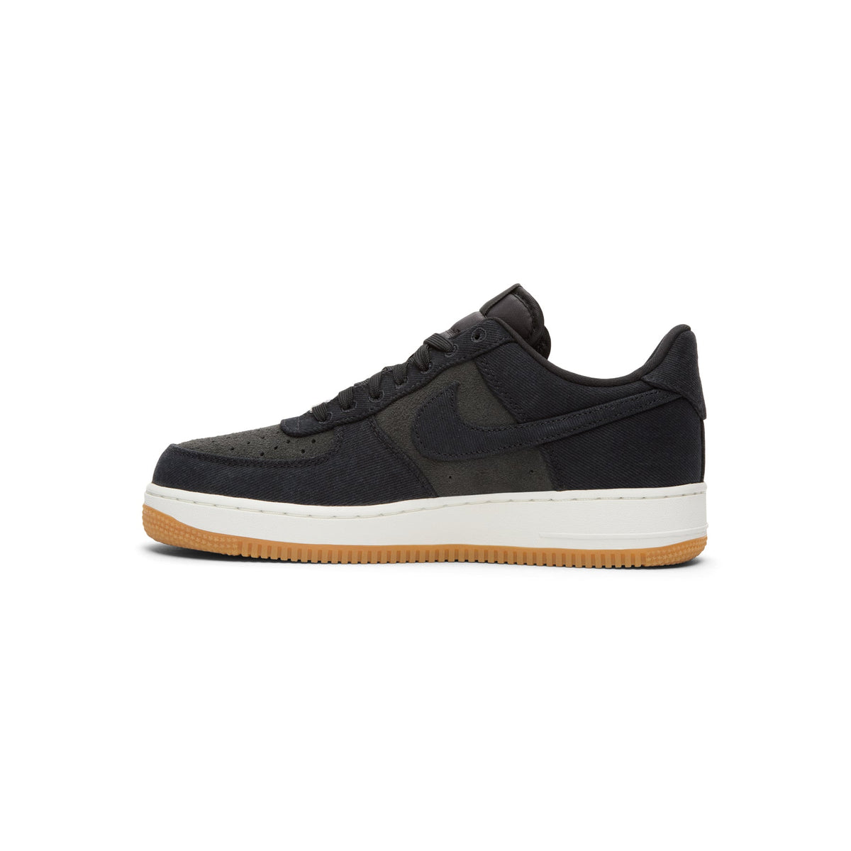 Nike Air Force 1 '07 Lv8 (Black/Black-Dk Smoke Grey-Gum Med Brown)