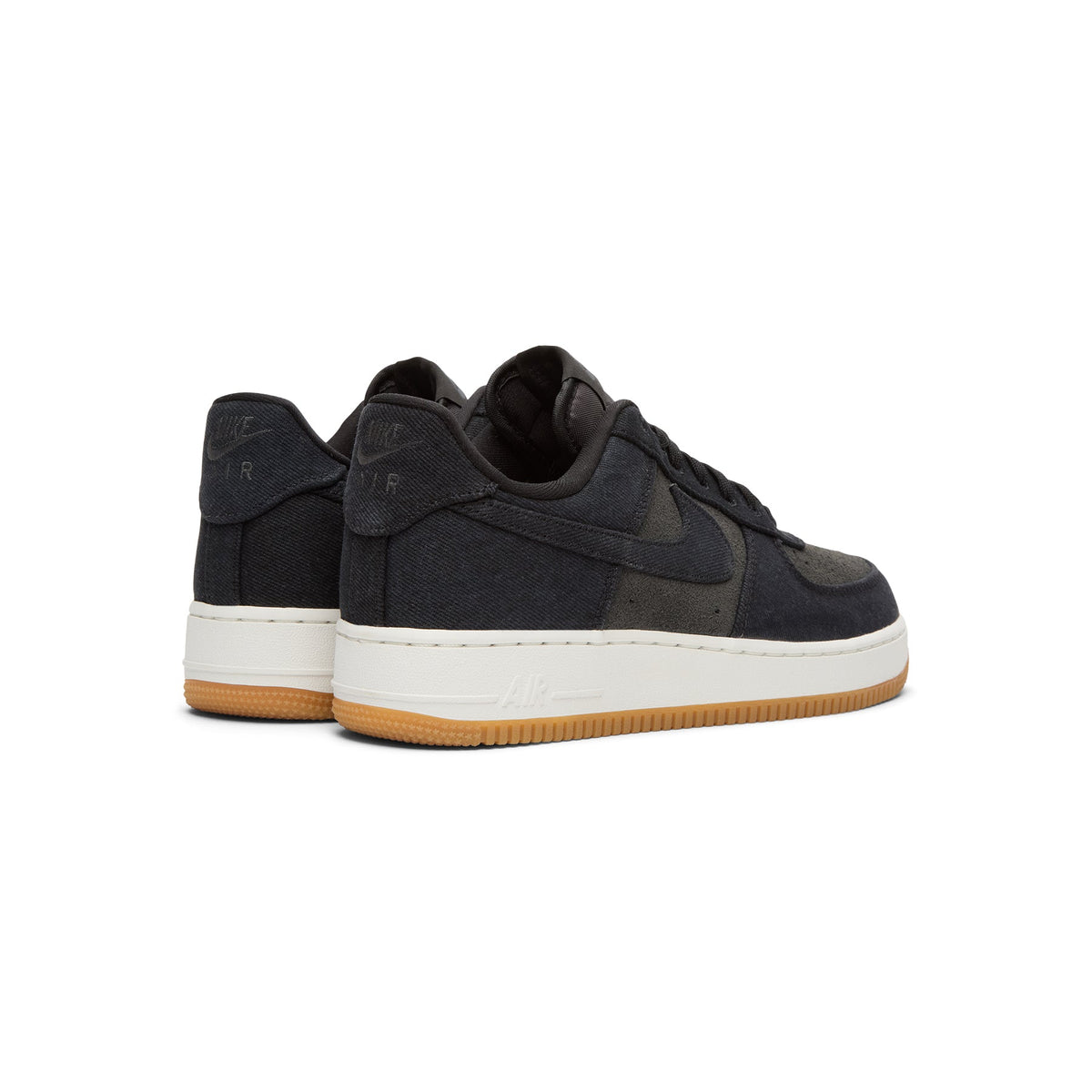 Nike Air Force 1 '07 Lv8 (Black/Black-Dk Smoke Grey-Gum Med Brown)