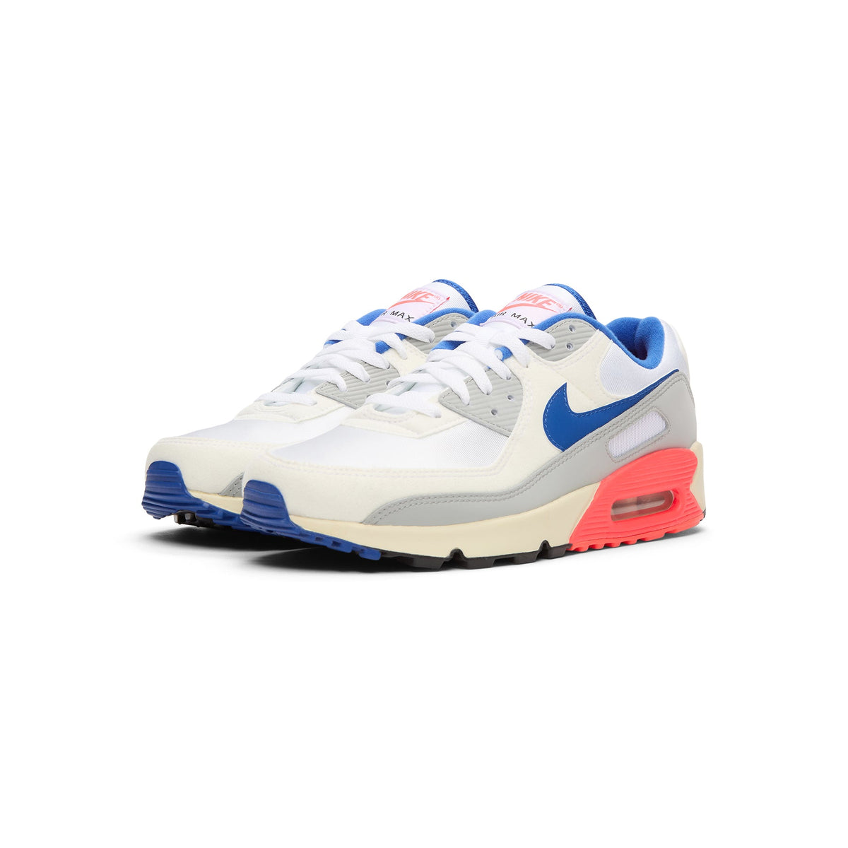 Nike Air Max 90 (Lt Base Grey/Sport Royal-Coconut Milk)