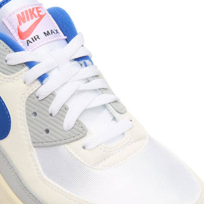 Nike Air Max 90 (Lt Base Grey/Sport Royal-Coconut Milk)