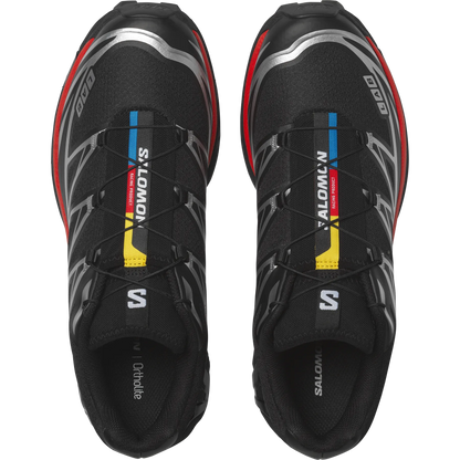 Salomon Xt-6 Black Fiery Red Silver