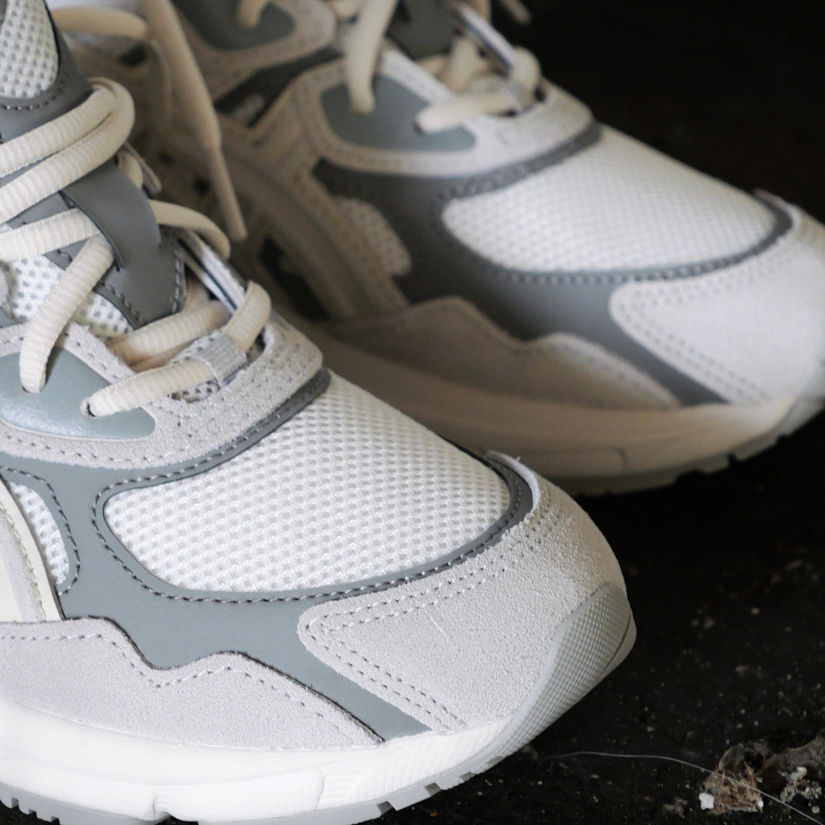 Asics Gel-Nyc Grade School (Cream/Oyster Grey)