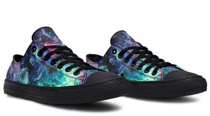 Galaxy Color Black Lowtop Sneaker