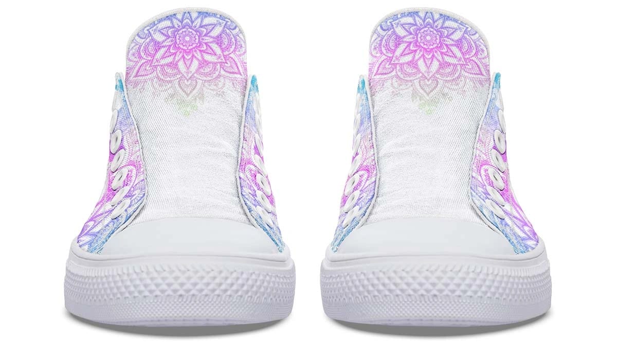 Mandala Skull Tatttoo Pattern Lowtop Sneaker