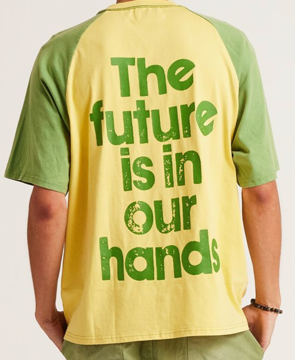 DSM "Family Business" Tee-Green/Yellow