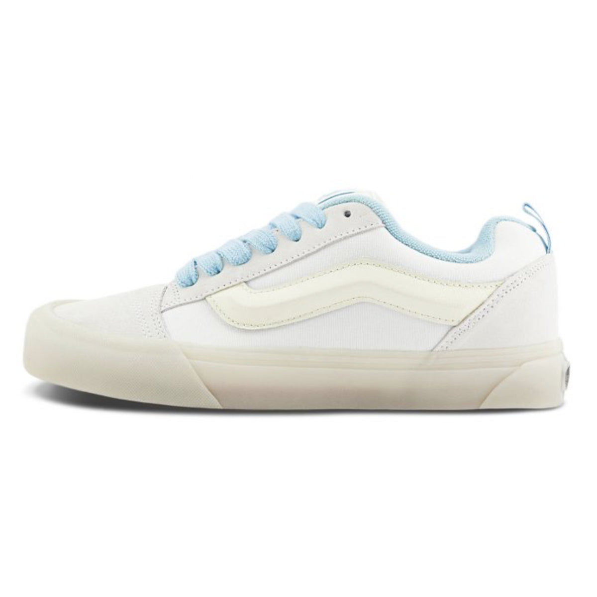 Vans Knu Skool White Blue Glow In The Dark