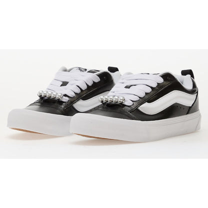 Vans Knu Skool Metallic Leather Black
