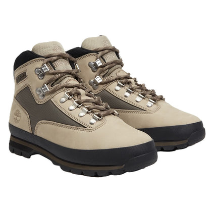Timberland Euro Hiker Leather Boot Light Taupe Nubuck