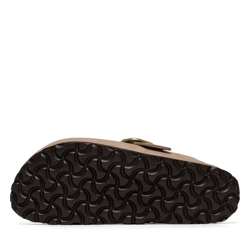 Women's Birkenstock Boston Big Buckle Nubuck - Sandcastle