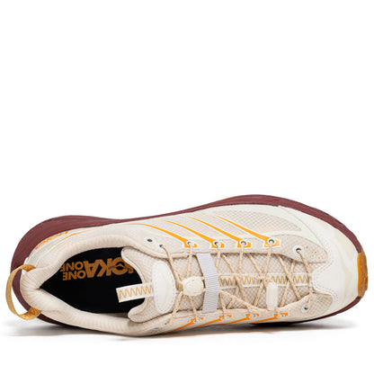Hoka Mafate Three2 - Vanilla/Varsity Burgundy