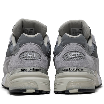 New Balance Made in USA 992 - Grey/Silver Metallic