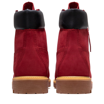 Timberland Premium 6 Lace Up Waterproof Boot Dark Red
