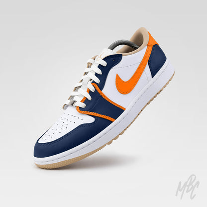 Sunset Swing - Jordan 1 Low Golf Custom