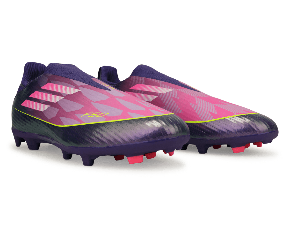 Adidas Kids Lamine Yamal F50 League Laceless Fg/Mg