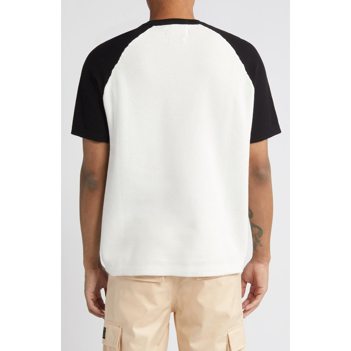 Billionaire Boys Club Men BB Moonshot Raglan Sleeve Tees White Black