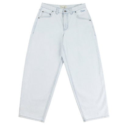 Dime Men Classic Baggy Denim Pants Light Washed