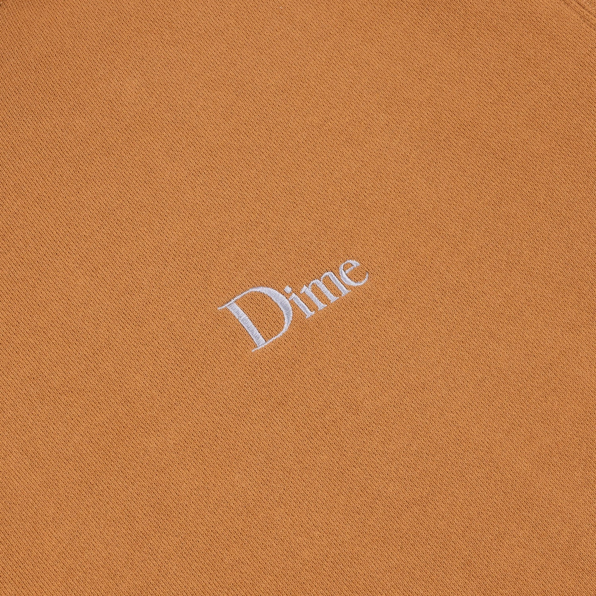 Dime Men Classic Small Logo Hoodie Almond