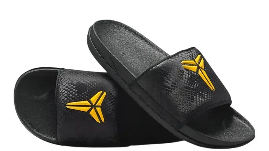 Nike Kobe Offcourt Slide Black University Gold