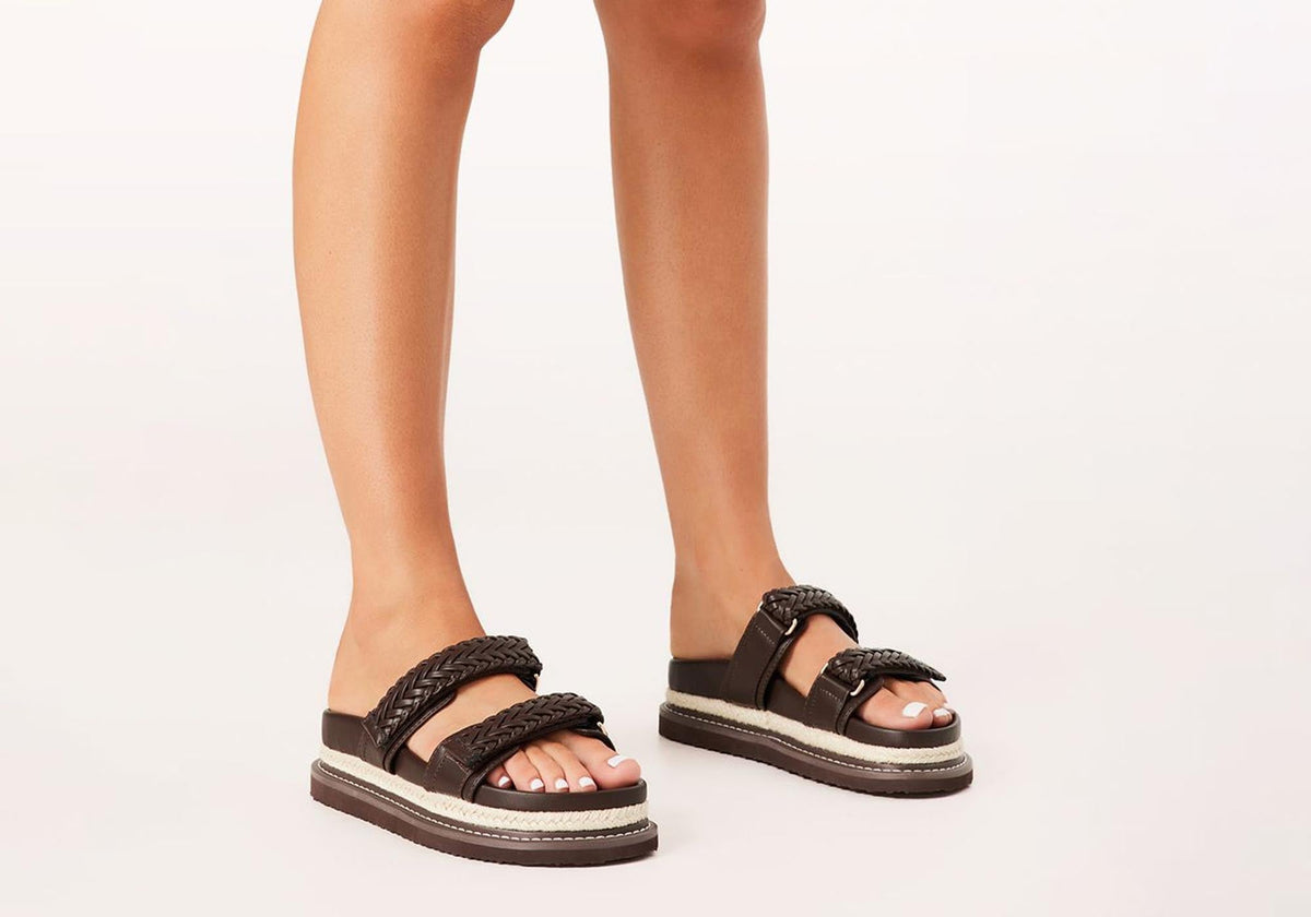 Billini Alva Womens Comfortable Platform Slides Sandals