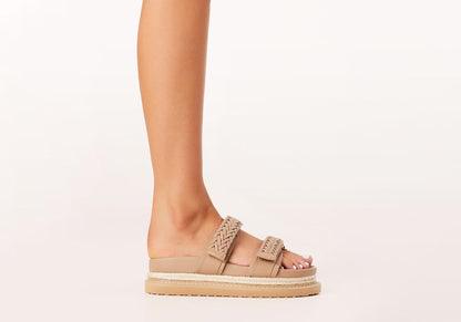 Billini Alva Womens Comfortable Platform Slides Sandals