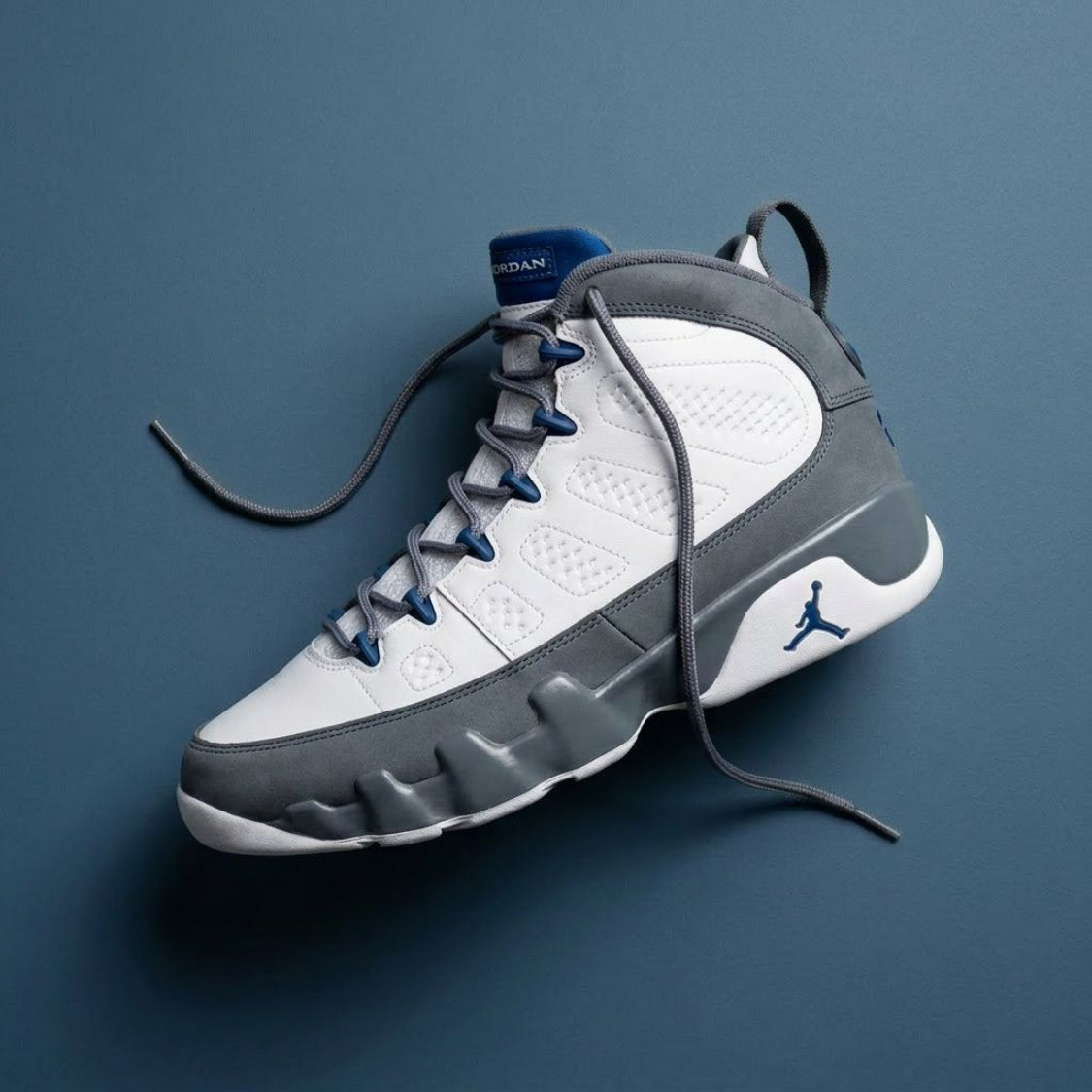 Nike Air Jordan 9 Retro Flint Grey French Blue (2026) (Gs)