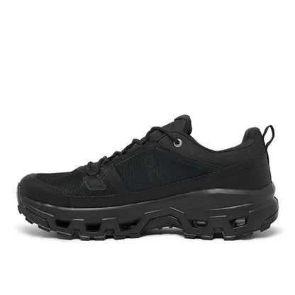 On Running Cloudrock Low Waterproof All Black