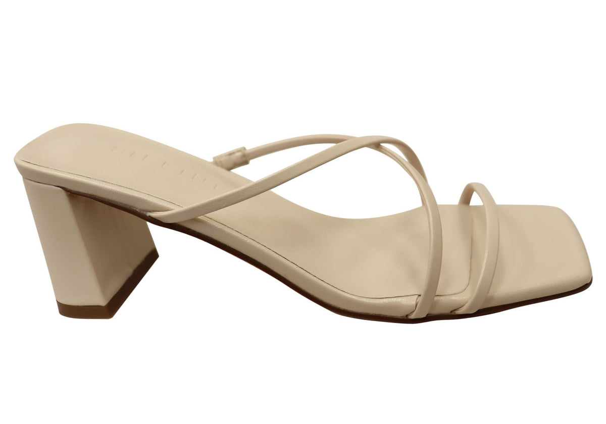 Billini Harlene Womens Comfortable Heeled Slides Sandals