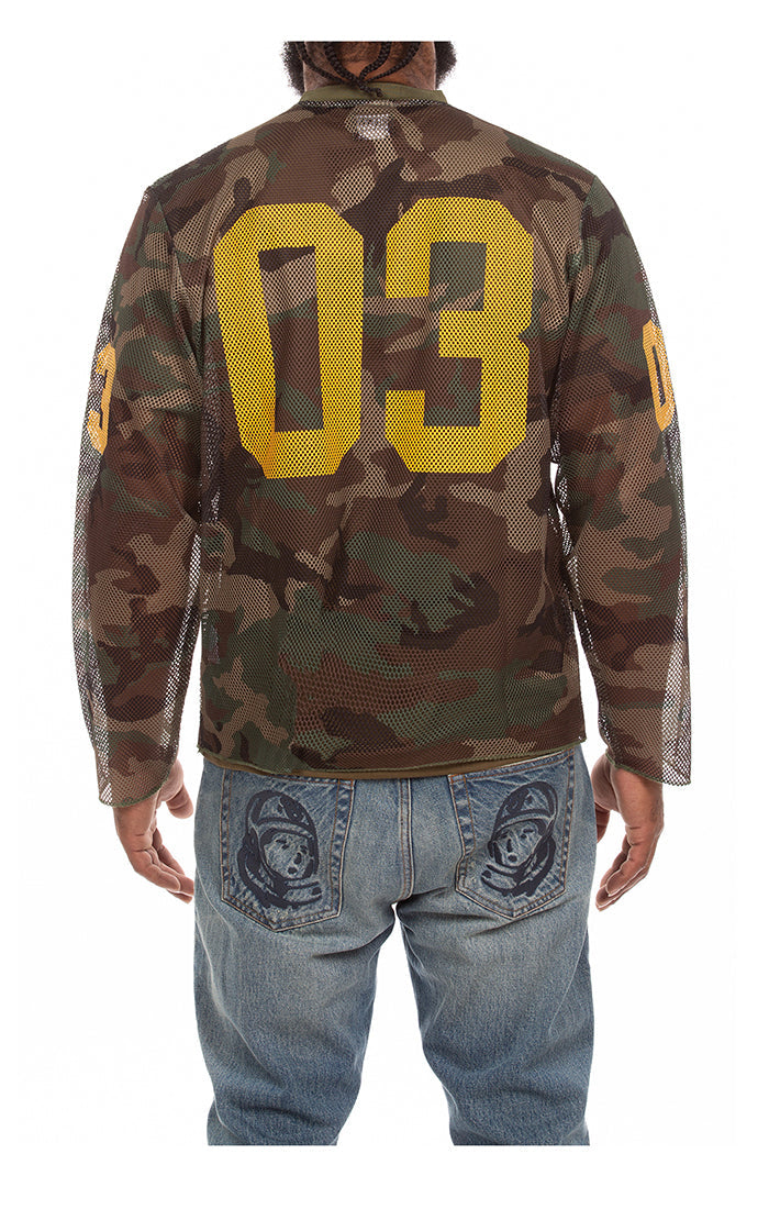 Billionaire Boys Club "Camo Curve" LS Knit Tee (Boxy Fit) (Cypress)