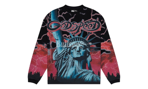 Godspeed Red Voltage Black Longsleeve T-Shirt