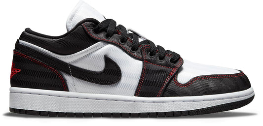 Jordan 1 Low Se Utility White Black Gym Red (W)